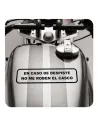 Pegatina EN CASO DE DESPISTE NO ME QUITEN EL CASCO.
