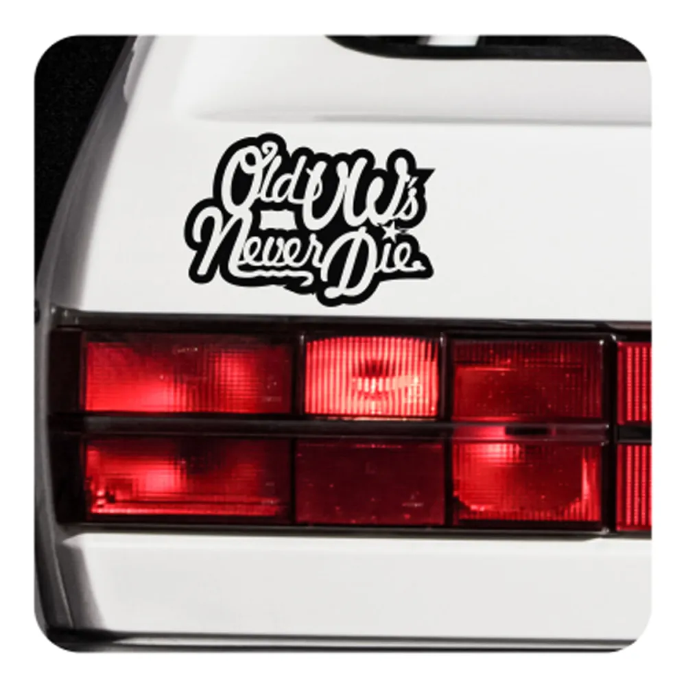 Sticker Old Vw s Never Die