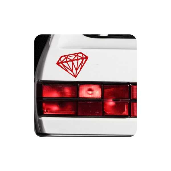 Pegatina de vinilo DIAMANTE