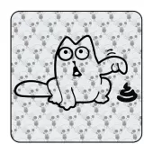 Pegatina GATETE. Pegatinas de animales y mascotas. 2