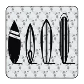 Pegatina LONGBOARDS. Pegatinas surferas. 2