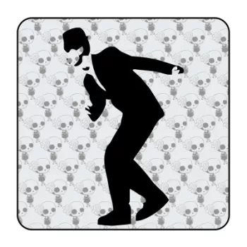 Sticker Ska Man