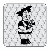 Sticker Goku Homer 2