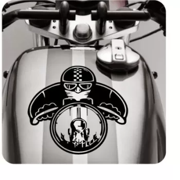 Sticker cafe racer