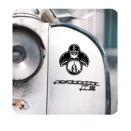 Sticker cafe racer