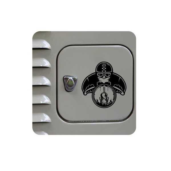 Sticker cafe racer