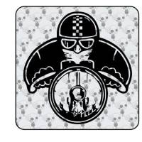 Pegatina CAFE RACER. 2