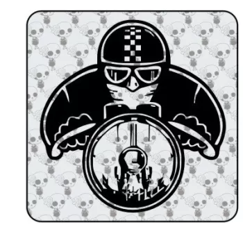 Sticker cafe racer