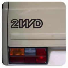 2WD Sticker