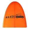 Pegatina EVOLUCION T4 CALIFORNIA. Pegatinas para Camper y Autocaravana
