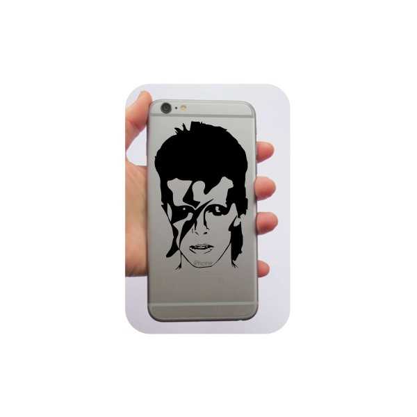 Pegatina DAVID BOWIE. Pegatinas freaks, pegatinas frikis.