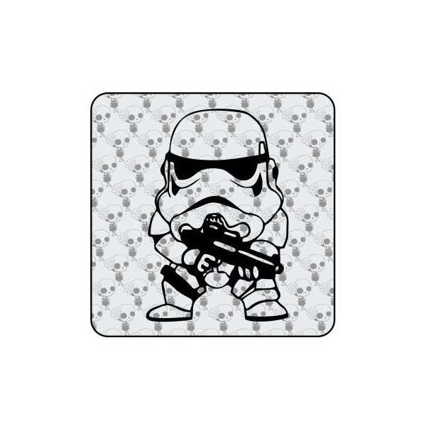 Pegatina STORM TROOPER. Vinilo de alta calidad, soporta perfectamente la intemperie, apto incluso para náutica. Pégala donde qui