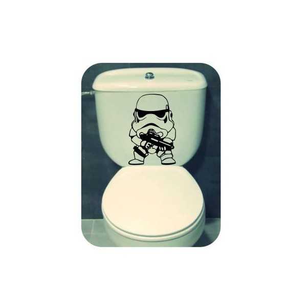Pegatina STORM TROOPER. Vinilo de alta calidad, soporta perfectamente la intemperie, apto incluso para náutica. Pégala donde qui