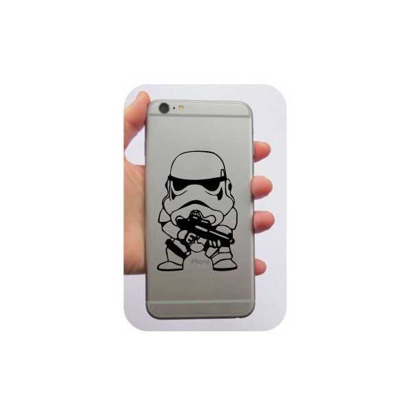 Pegatina STORM TROOPER. Vinilo de alta calidad, soporta perfectamente la intemperie, apto incluso para náutica. Pégala donde qui