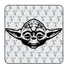 Pegatina Yoda. Vinilo de alta calidad, soporta perfectamente la intemperie, apto incluso para náutica. Pégala donde quieras, un 