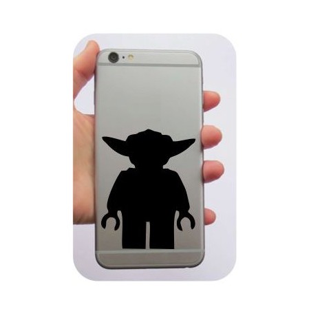 Pegatina YODA. Vinilo de alta calidad, soporta perfectamente la intemperie, apto incluso para náutica. Pégala donde quieras, un 