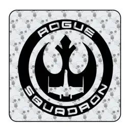 Pegatina ROGUE SQUADRON. Vinilo de alta calidad, soporta perfectamente la intemperie, apto incluso para náutica. Pégala donde qu 2