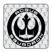 Pegatina ROGUE SQUADRON. Vinilo de alta calidad, soporta perfectamente la intemperie, apto incluso para náutica. Pégala donde qu 2