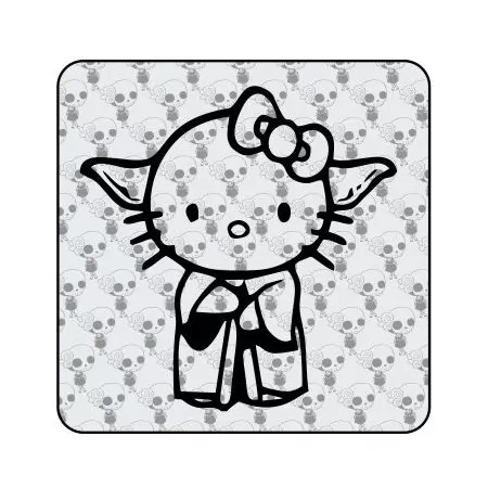 YODA KITTY Sticker