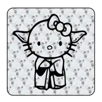 YODA KITTY Sticker