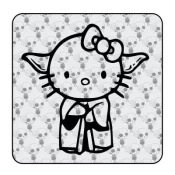 YODA KITTY Sticker