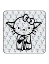 Pegatina YODA KITTY. Vinilo de alta calidad, soporta perfectamente la intemperie, apto incluso para náutica. Pégala donde quiera