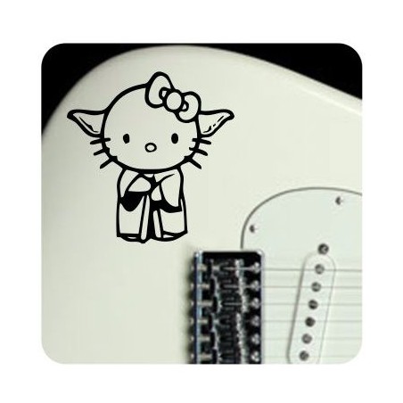 Autocollant YODA KITTY