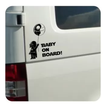 BABY ON BOARD Aufkleber