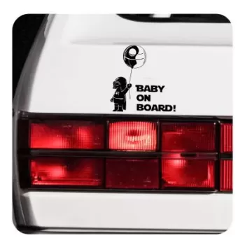 BABY ON BOARD Sticker