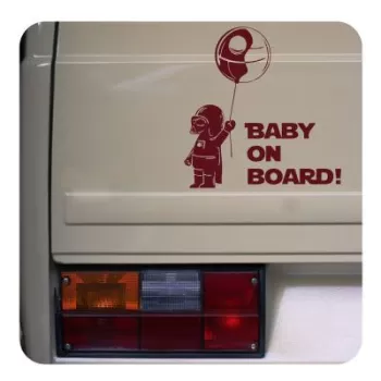 BABY ON BOARD Aufkleber