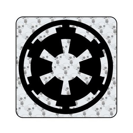 Pegatina GALACTIC EMPIRE. Vinilo de alta calidad, soporta perfectamente la intemperie, apto incluso para náutica. Pégala donde q