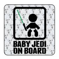 Autocollant BABY JEDI ON BOARD 2