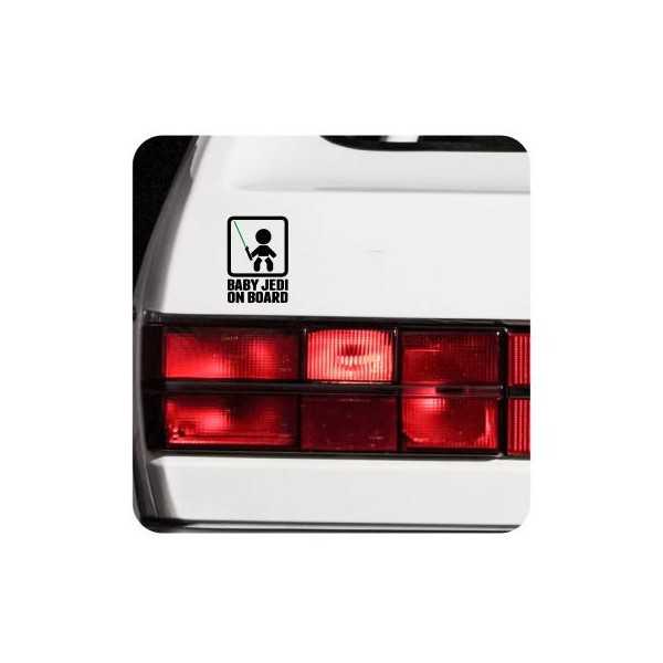 BABY JEDI ON BOARD Sticker