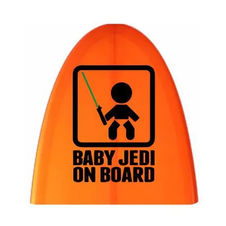 BABY JEDI ON BOARD Sticker