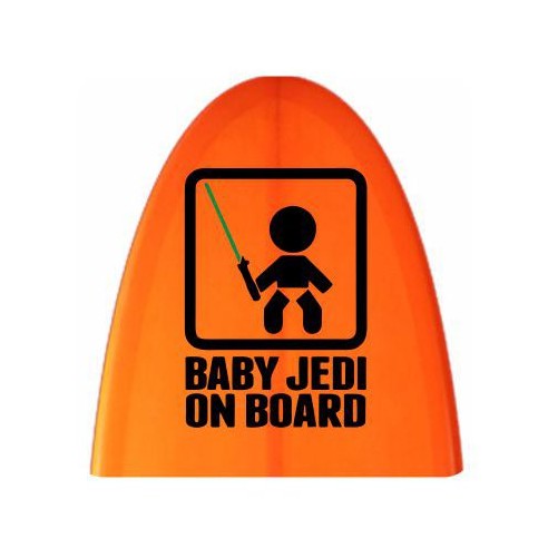 Autocollant BABY JEDI ON BOARD