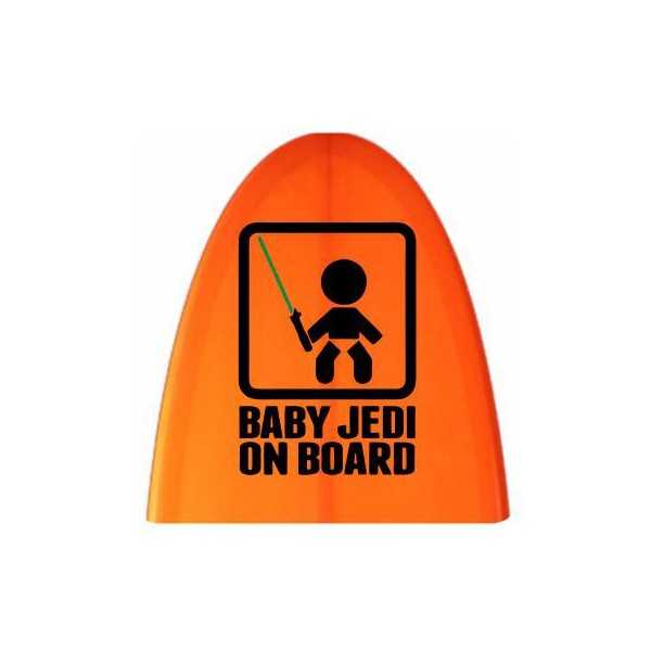 BABY JEDI ON BOARD Sticker