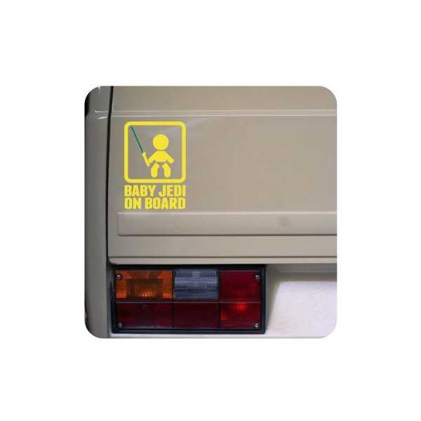 BABY JEDI ON BOARD Sticker