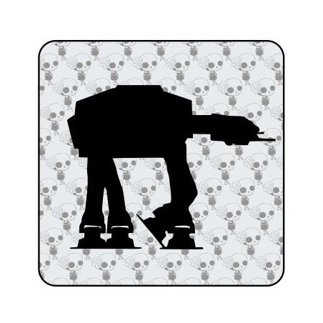 Pegatina AT-AT. Vinilo de alta calidad, soporta perfectamente la intemperie, apto incluso para náutica. Pégala donde quieras, un