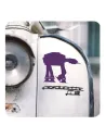 Pegatina AT-AT. Vinilo de alta calidad, soporta perfectamente la intemperie, apto incluso para náutica. Pégala donde quieras, un
