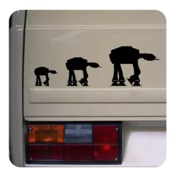 AT-AT Aufkleber