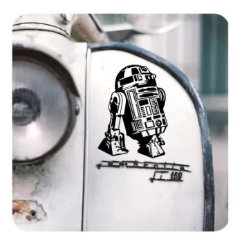 R2D2 Aufkleber