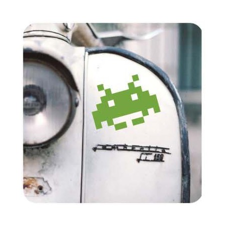 SPACE INVADERS Aufkleber