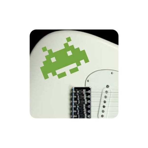 Pegatina SPACE INVADERS. Pegatinas freaks, pegatinas frikis.