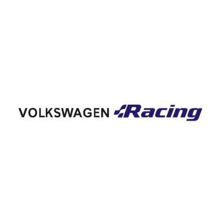 Aufkleber vw racing