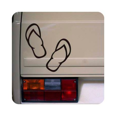 Sticker chanclas