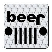 Autocollant Beer - Jeep 2