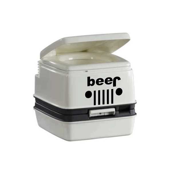 Autocollant Beer - Jeep