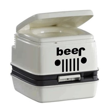 Beer - Jeep Aufkleber