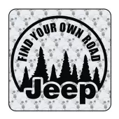 Find Your Own Road - Jeep Aufkleber 2