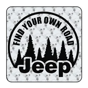 Find Your Own Road - Jeep Sticker 2